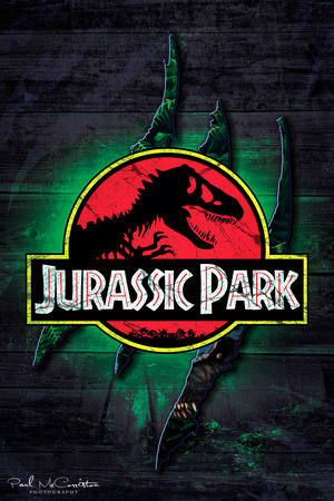 Custom Jurassic Park Poster