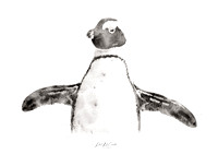 Penguin Digital Watercolour